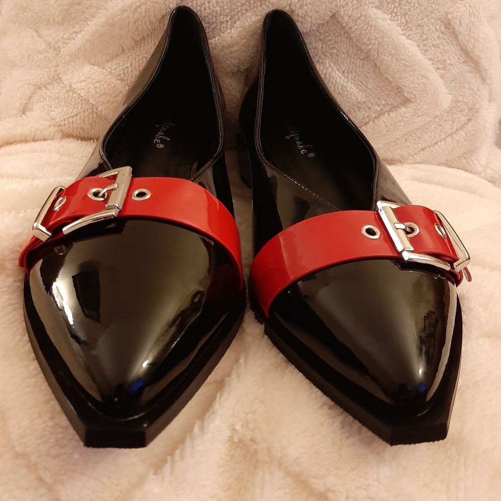 Black and Red Women's Shoes